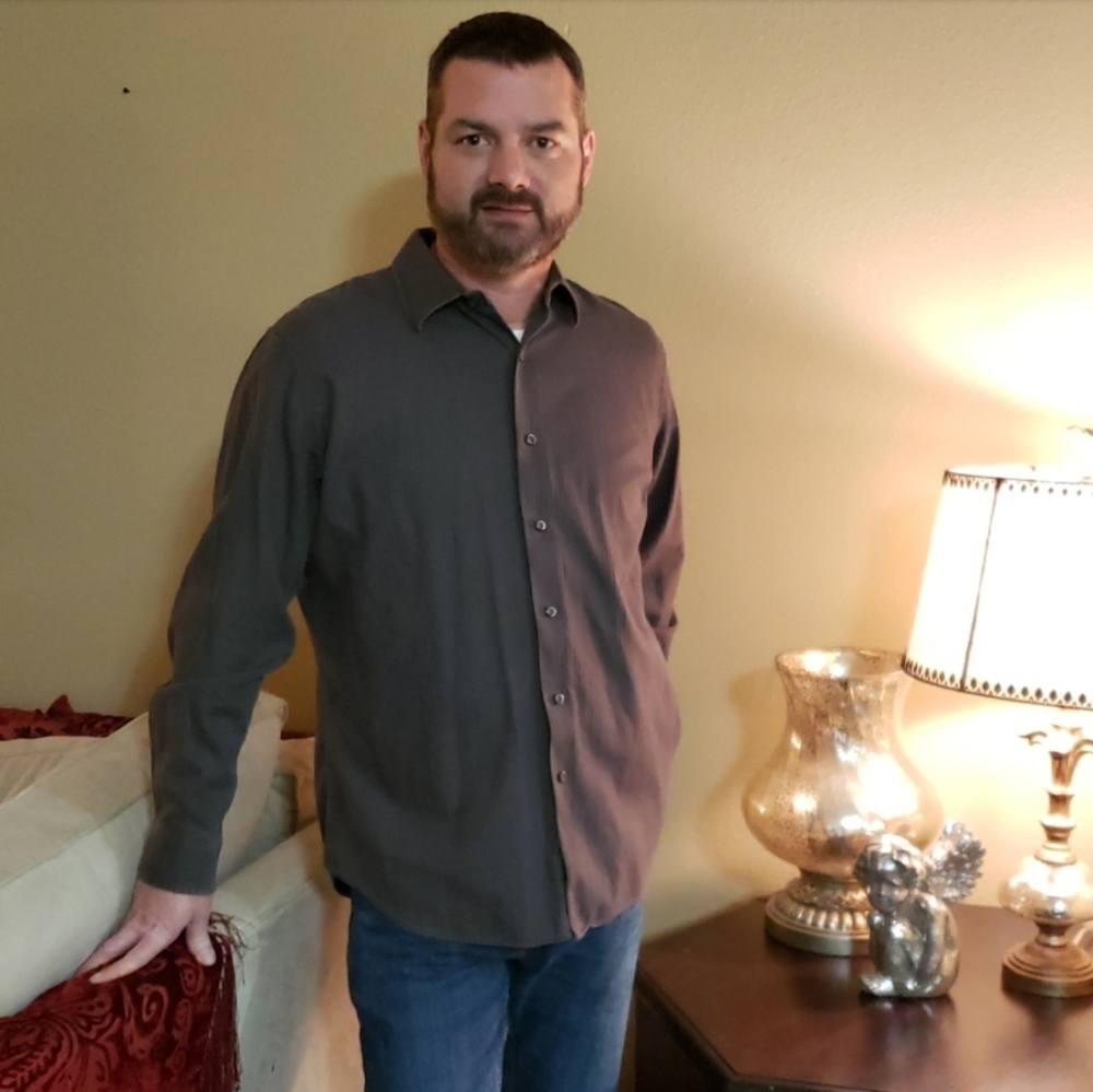 Mens Button Up dress shirt